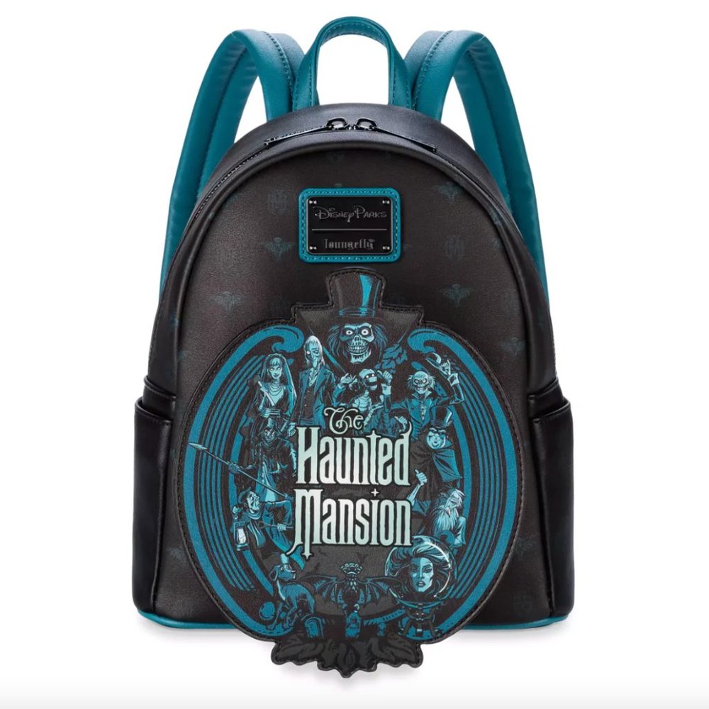 The Haunted Mansion Glow-in-the-Dark Loungefly Mini Backpack